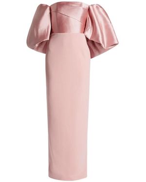 Solace London Off-Shoulder Dress - Pink