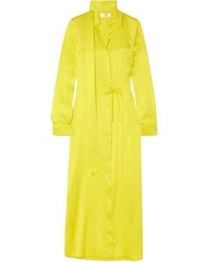 Dries Van Noten Shirt Dress - Yellow
