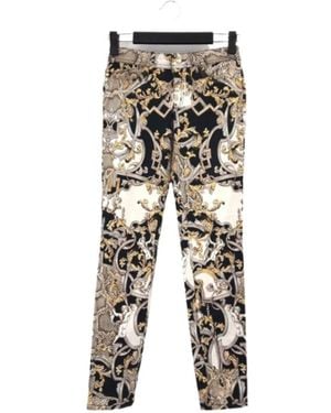 Just Cavalli Baroque Denim Pants - Multicolor