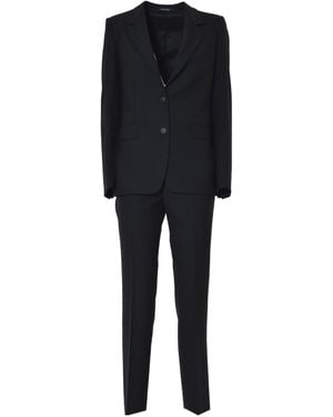 Tagliatore T-Parigi Single-Breasted Tailored Suit - Black