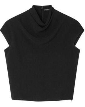 Versace Zip-Fastening Top - Black