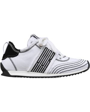 Dior Round Toe Sneakers - White
