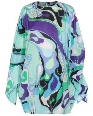 PUCCI Cotton Dress - Blue