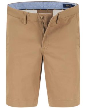 Polo Ralph Lauren Belt-Loop Shorts - Natural