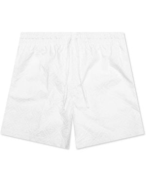 CASABLANCA Puff Monogram Shorts - White
