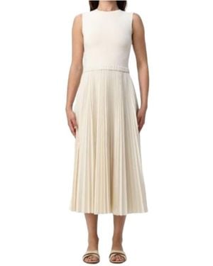 Theory Sleeveless Dress - Natural