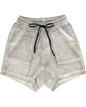 Thom Krom Elastic Waist Shorts - Grey