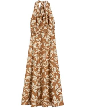 Max Mara Long Dress - Metallic