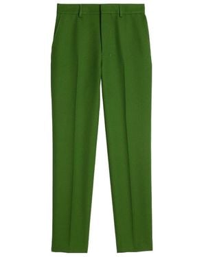 Ami Paris Tapered Leg Pants - Green