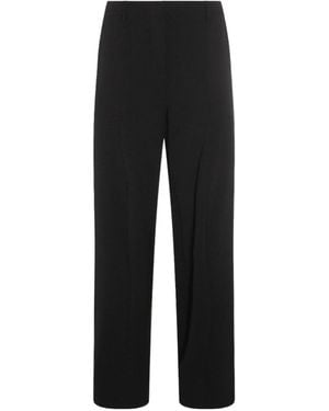 Jean Paul Gaultier Belt Loop Casual Trousers - Black
