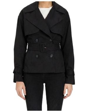 Twinset Double-Breasted Jacket - Black