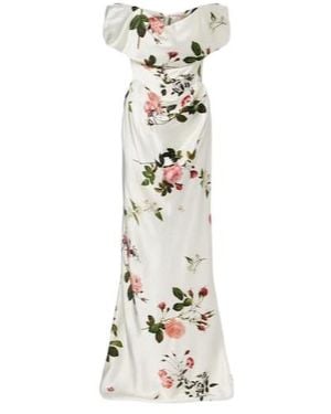 Vivienne Westwood Bridal Nova Cocotte Floral Corset Gown - Metallic
