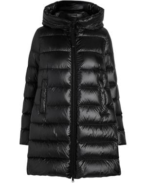 Moncler Suyenne Hooded Quilted Shell Parka - Black