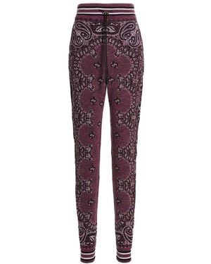 Amiri Logo Joggers - Purple