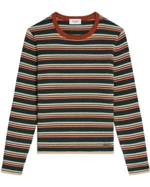 Celine Crewneck Jumper - Green