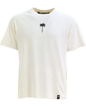 Palm Angels Short-Sleeved T-Shirt - White