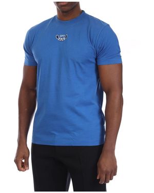 Off-White c/o Virgil Abloh Bandana Arrow Slim T-Shirt - Blue