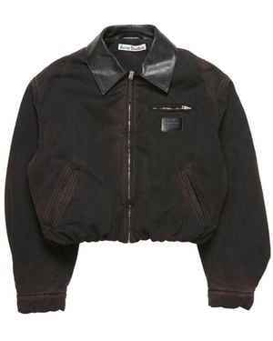 Acne Studios Bomber Jacket - Black