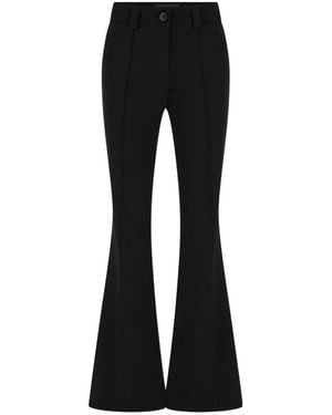 Gucci High-Waisted Flared Pants - Black