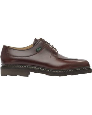 Paraboot Round Toe Business Dress Shoes - Brown