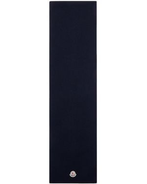 Moncler Wool Scarf - Blue