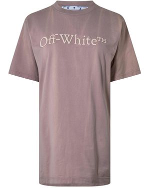 Off-White c/o Virgil Abloh T-Shirt - Purple