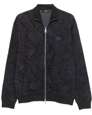 Etro Paisley-Print Sweatshirt - Black