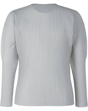 Issey Miyake Long-Sleeved T-Shirt - Grey