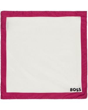 BOSS Boss Pocket Square Sn99 - White