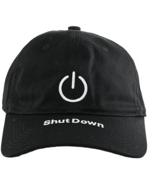 Vetements Logo Baseball Cap - Black