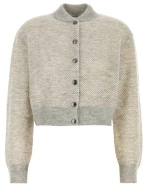 Brunello Cucinelli Cropped Cardigan - Natural
