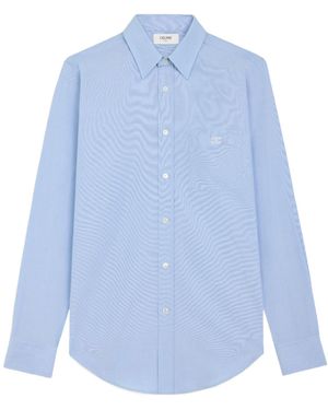 Celine Loose Shirt - Blue