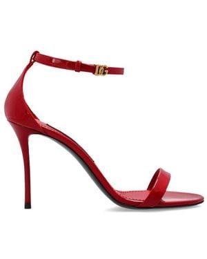 Dolce & Gabbana Ankle Strap Sandals - Red