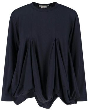 Comme des Garçons Long-Sleeved Top - Blue