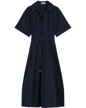 Jonathan Simkhai Belted Midi Dress - Blue