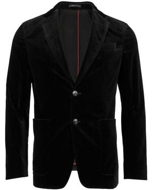 Armani Collezioni Single-Breasted Blazer - Black