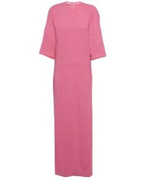 Stella McCartney Gathered Maxi Dress - Pink