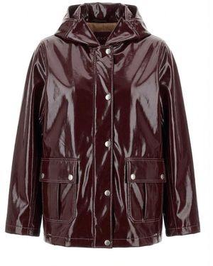 Gucci Cire Fabric Jacket - Red