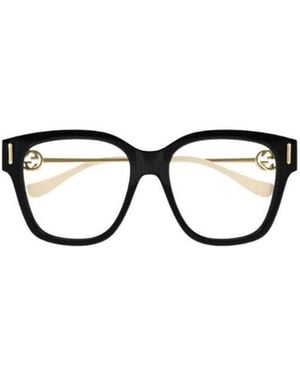 Gucci Eyewear Square Frame Glasses - Multicolor