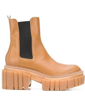 Stella McCartney Emilie Chunky Chelsea Boots - Brown