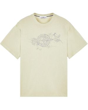 Stone Island Short-Sleeved T-Shirt - Natural