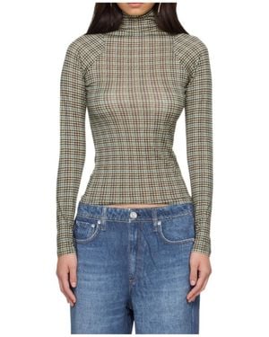 Rag & Bone Turtleneck Pullover - Blue