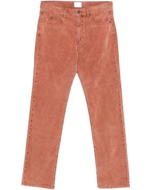 Isabel Marant Corduroy Five-Pocket Trousers - Orange