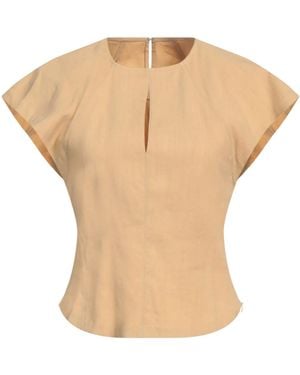 Isabel Marant Solid-Colored Stretch Fabric Top - White