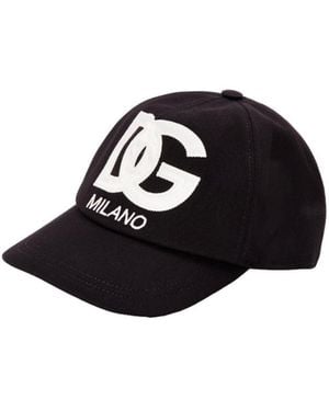 Dolce & Gabbana Logo Baseball Cap - Black