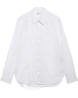 Dries Van Noten Long Sleeved Shirt - White