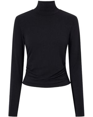 James Perse Cotton-Blend Jersey T-Shirt - Blue