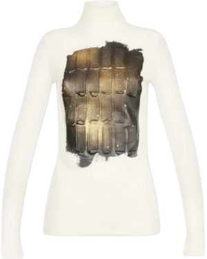 Loewe Long-Sleeved Knitwear - White