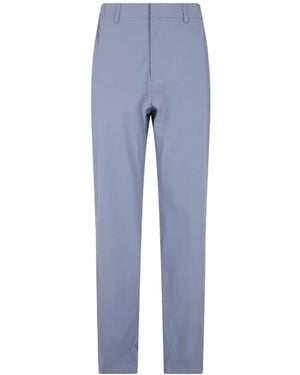 Rains Casual Trousers With Belt Loops - Blue