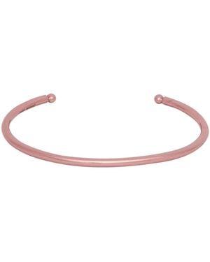 Isabel Marant Minimalist Open Cuff Bangle - White